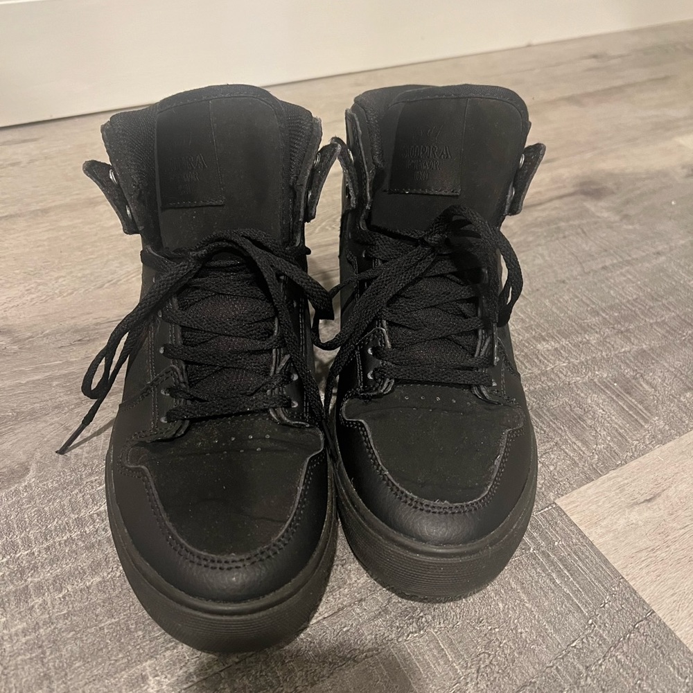 Black Supra sneakers